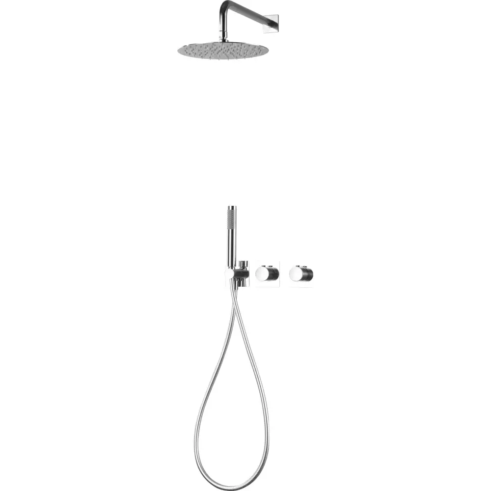 Conjunto Ducha Termostático Empotrado Tíbet