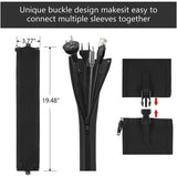 Cord Management Organizer Kit - Black - Cord Organizer