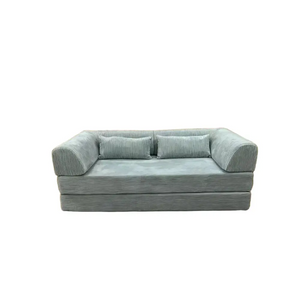 Corner 2 Seat Vacuum Compression Sofa - Gray - Compressed Sofa