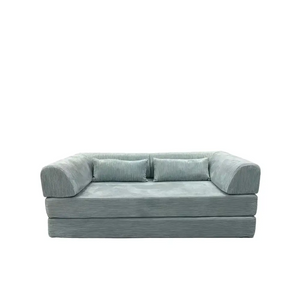 Corner 2 Seat Vacuum Compression Sofa - Gray - Compressed Sofa