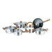 Wood handle with kettle - 12PCS