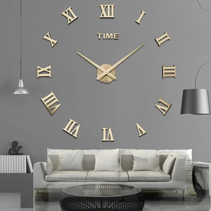 DIY Quartz Modern Home Decor Hanging Wall Clock - Wall Clocks