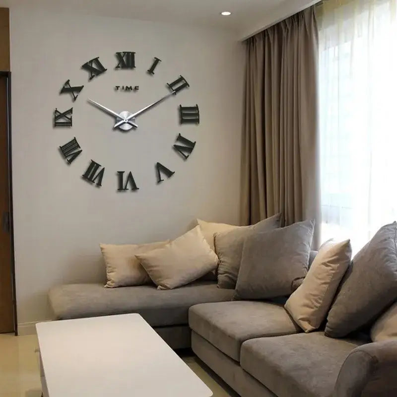 DIY Quartz Modern Home Decor Hanging Wall Clock - Wall Clocks