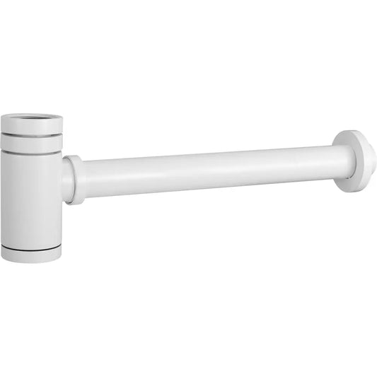 Sifón Blanco Mate Visto Redondo - Bathroom Product