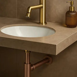Drain Round Brushed Rose Gold | IMEX - Bathroom Product