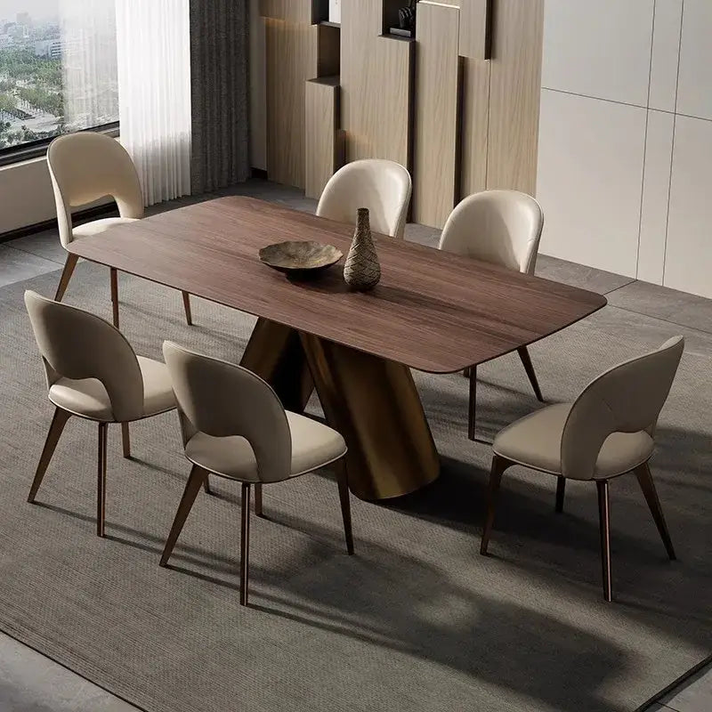 Walnut Wabi Sabi Dining Table | Solid Wood – Orniture™
