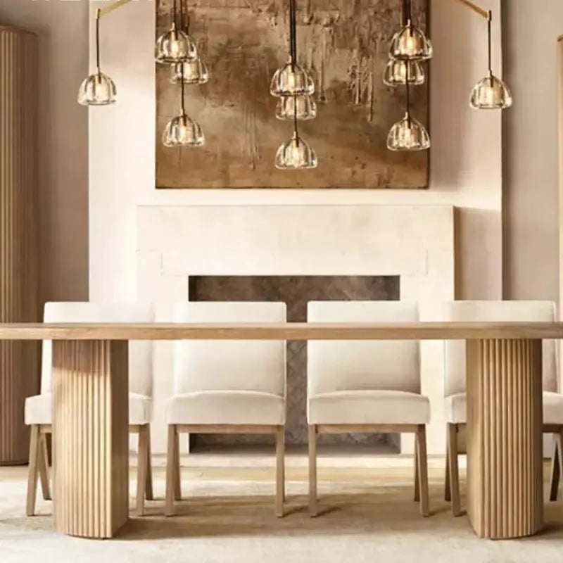 Elegant Kitchen and Dining Room Table - Brown - Dining Table