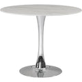 Elegant Kitchen and Dining Room Table - Chrome - Dining Table