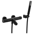 Faucet Bath/Shower Thermostatic Line Matte Black | IMEX - Shower Set