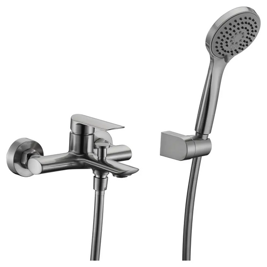Faucet Bath/Shower Ural Brushed Nickel | IMEX - Shower Set