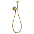 Faucet Concealed Bidet Genoa Brushed Gold | IMEX - Faucet