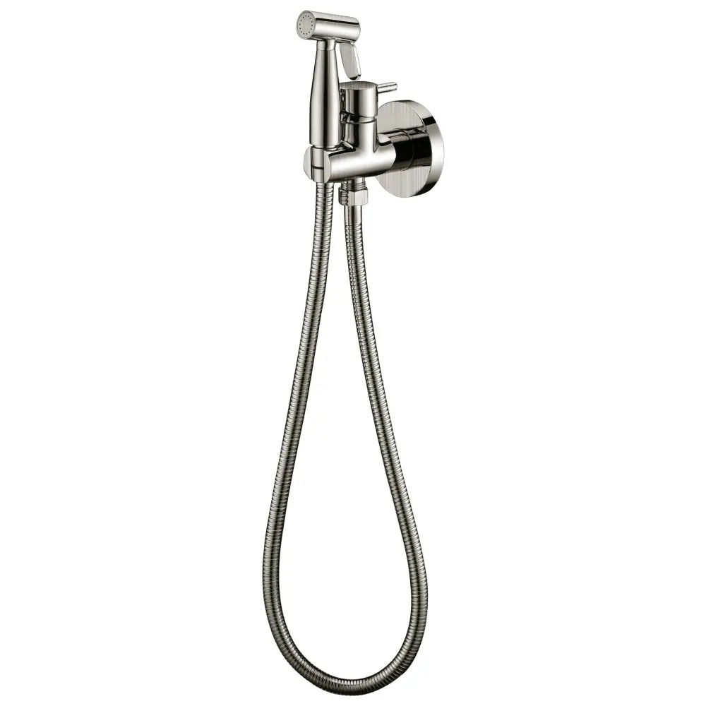 Grifo Empotrado De Bidé Múnich Níquel Cepillado - Faucet