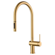 Faucet Kitchen Berna Brushed Gold | IMEX - Faucet