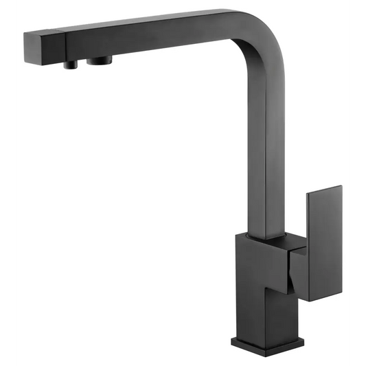 Faucet Kitchen Capri Matte Black Osmosis | IMEX - Faucet