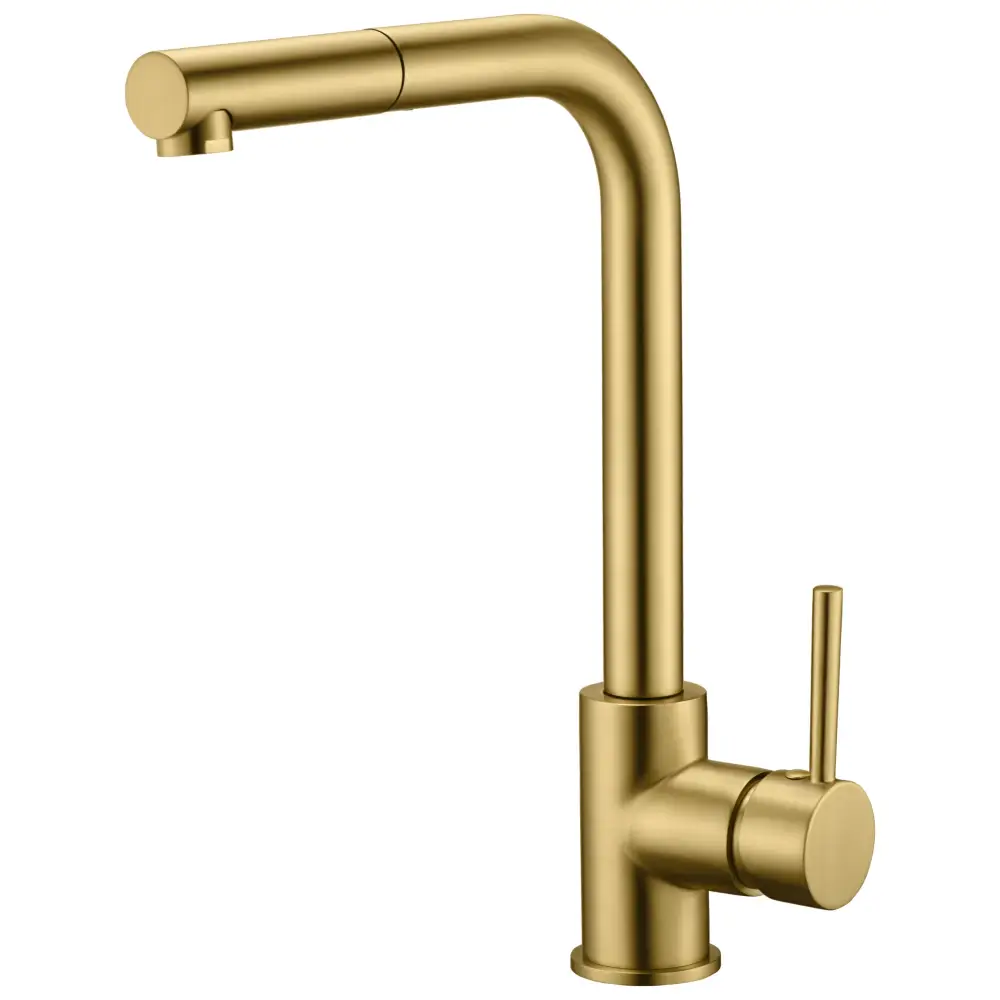 Faucet Kitchen Malta Brushed Gold | IMEX - Faucet