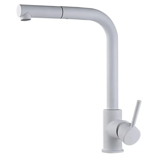 Faucet Kitchen Malta Matte White | IMEX - Faucet