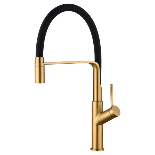 Faucet Kitchen Sena Brushed Gold | IMEX - Faucet