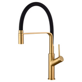 Faucet Kitchen Sena Brushed Gold | IMEX - Faucet