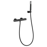 Faucet Shower Thermostatic Line Black Gum Metal | IMEX - Shower Set