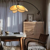 Flower Rattan LED Floor Stand Light Lamp - Lamp