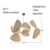 Flower Rattan LED Floor Stand Light Lamp - Lamp - 80cm / Black Frame / Dimmable - Lamp