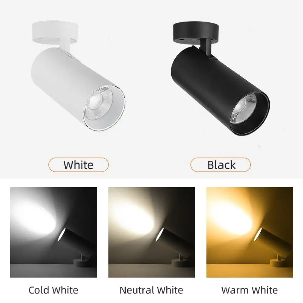 Foldable Spot Light Ceiling Lamp - 40 W / White-Warm White - Ceiling Lamp