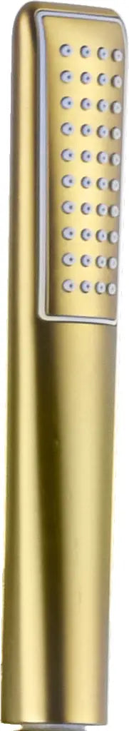 Mango De Ducha Génova Oro Cepillado