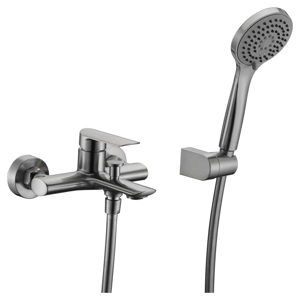 Ural Bathroom Shower Faucet in Brushed Nickel