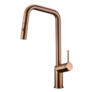 Bonn Brushed Rose Gold Kitchen Faucet, main product view