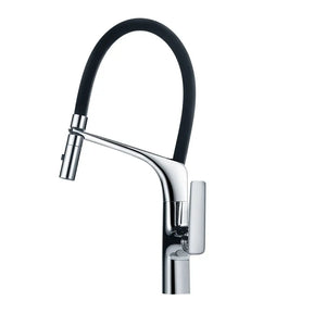 Chrome Kitchen Faucet Modern Design Lanzarote Series, main product view
