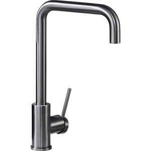 Loira Black Gun Metal Kitchen Faucet Modern Design, main product view