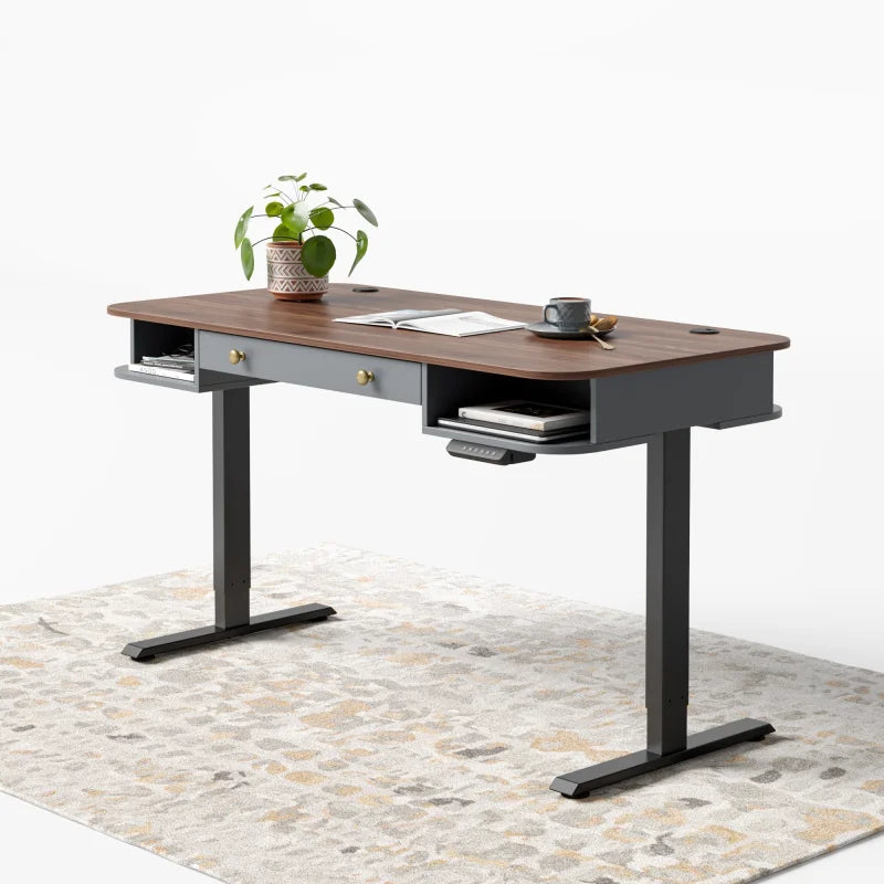 Heidelberg Standing Desk - Black Walnut / 48 - Standing Desk