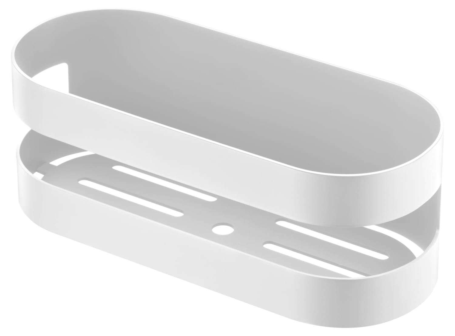 Jabonera Frontal Nirmala Blanco Mate