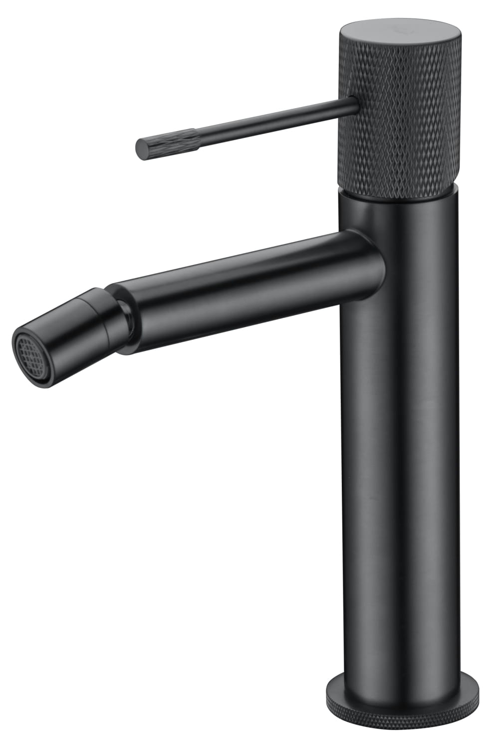 Monomando Bidé Line Black Gum Metal