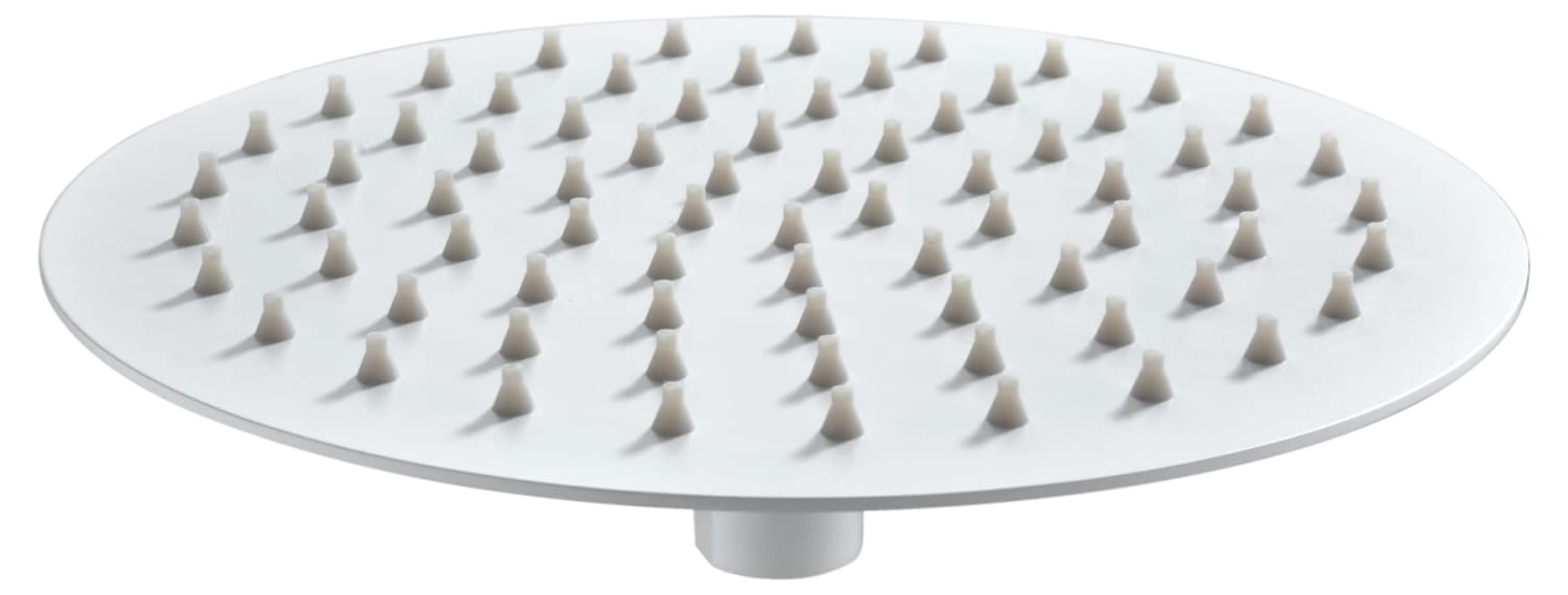 Rociador Redondo Ø20 Blanco Mate