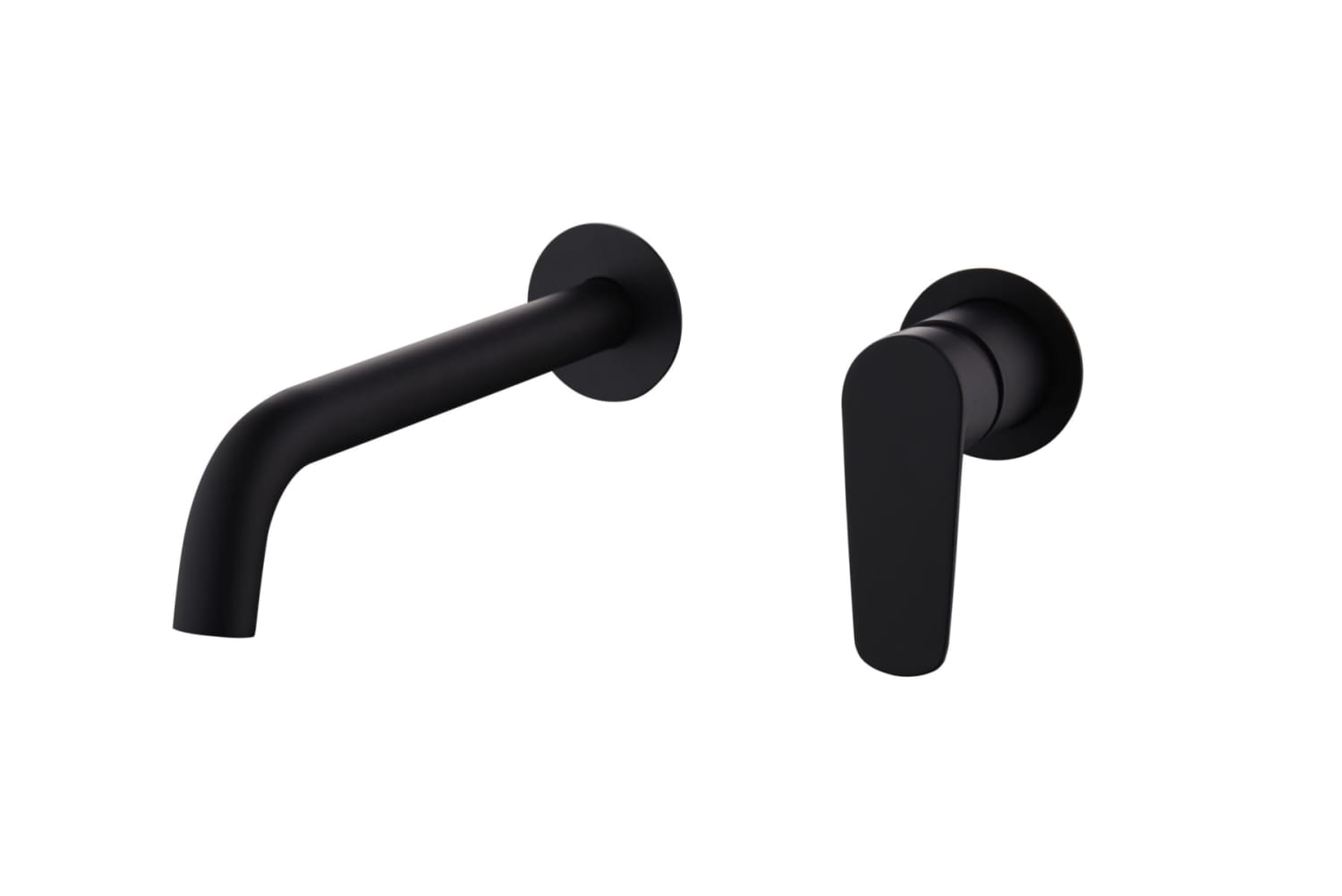 Monomando Lavabo Empotrado Belgica Negro Mate