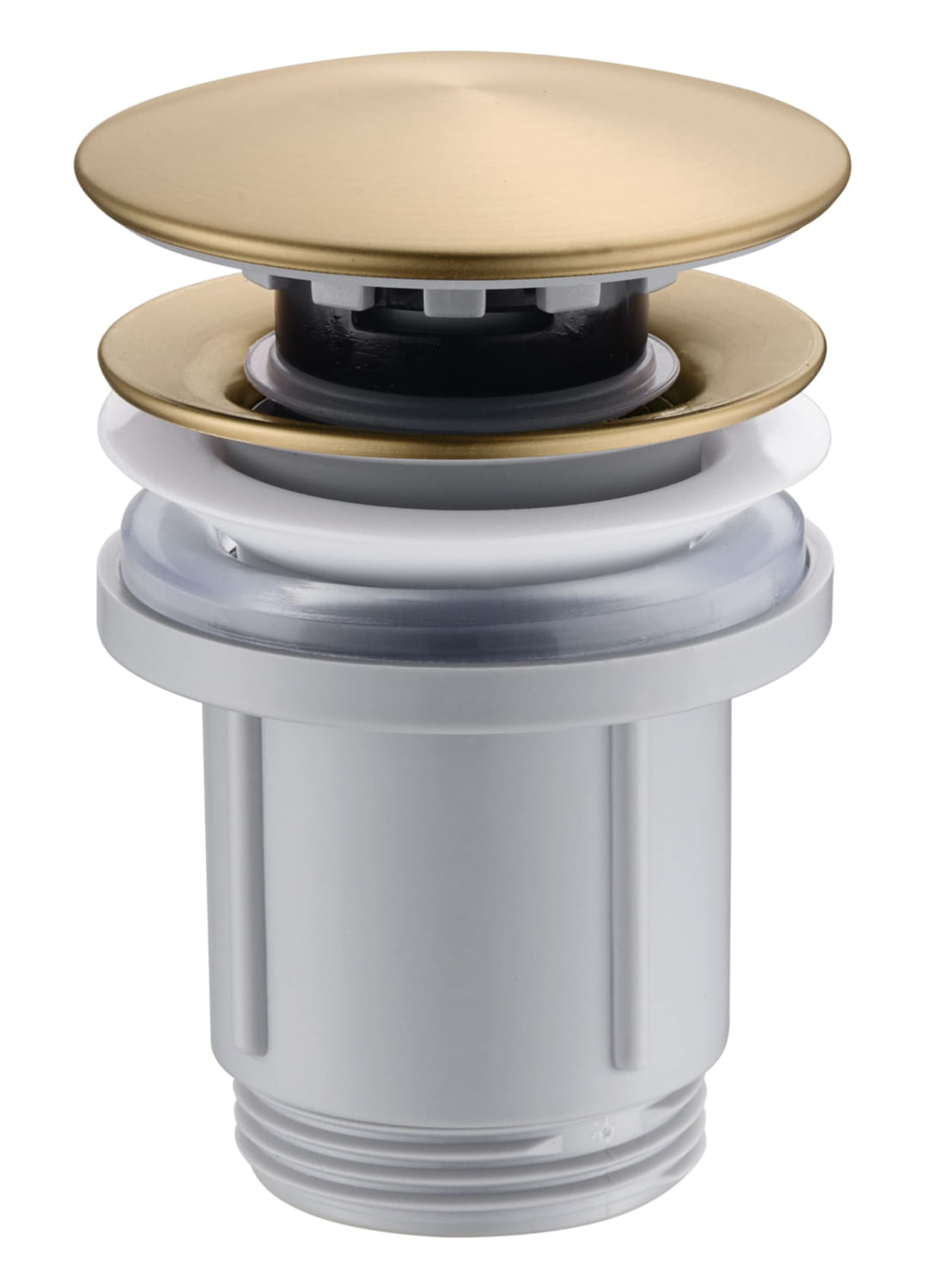 Valvula Click-Clack Pvc Oro Cepillado