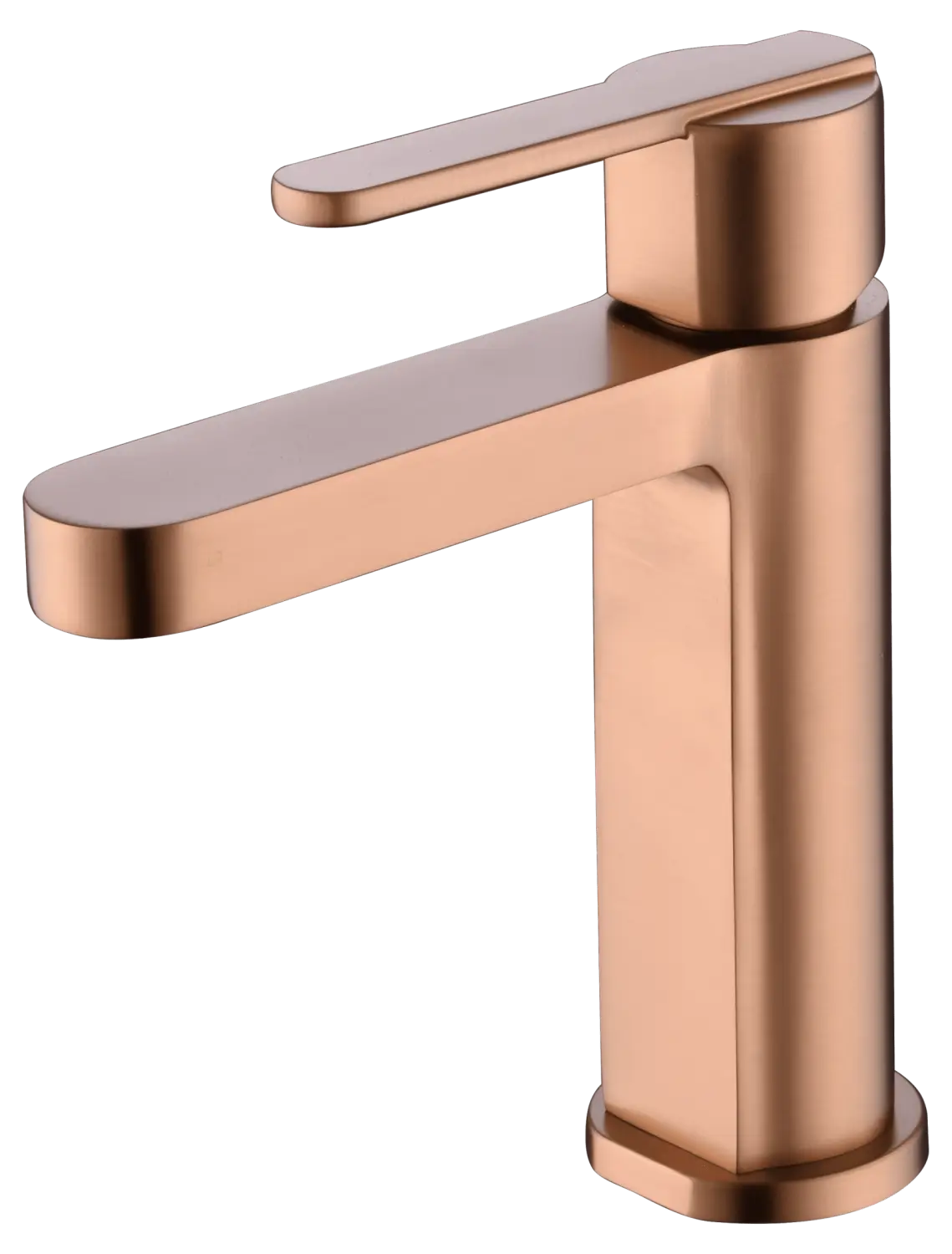 Monomando Lavabo Roma Oro Rosa Cepillado