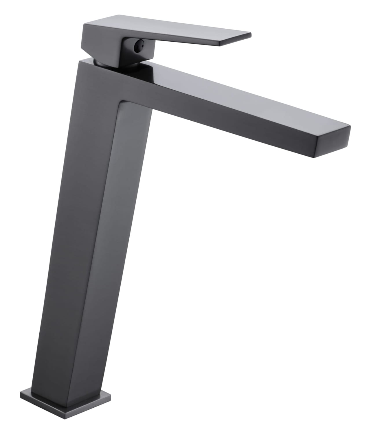 Monomando Lavabo Alto Art Negro Gun Metal