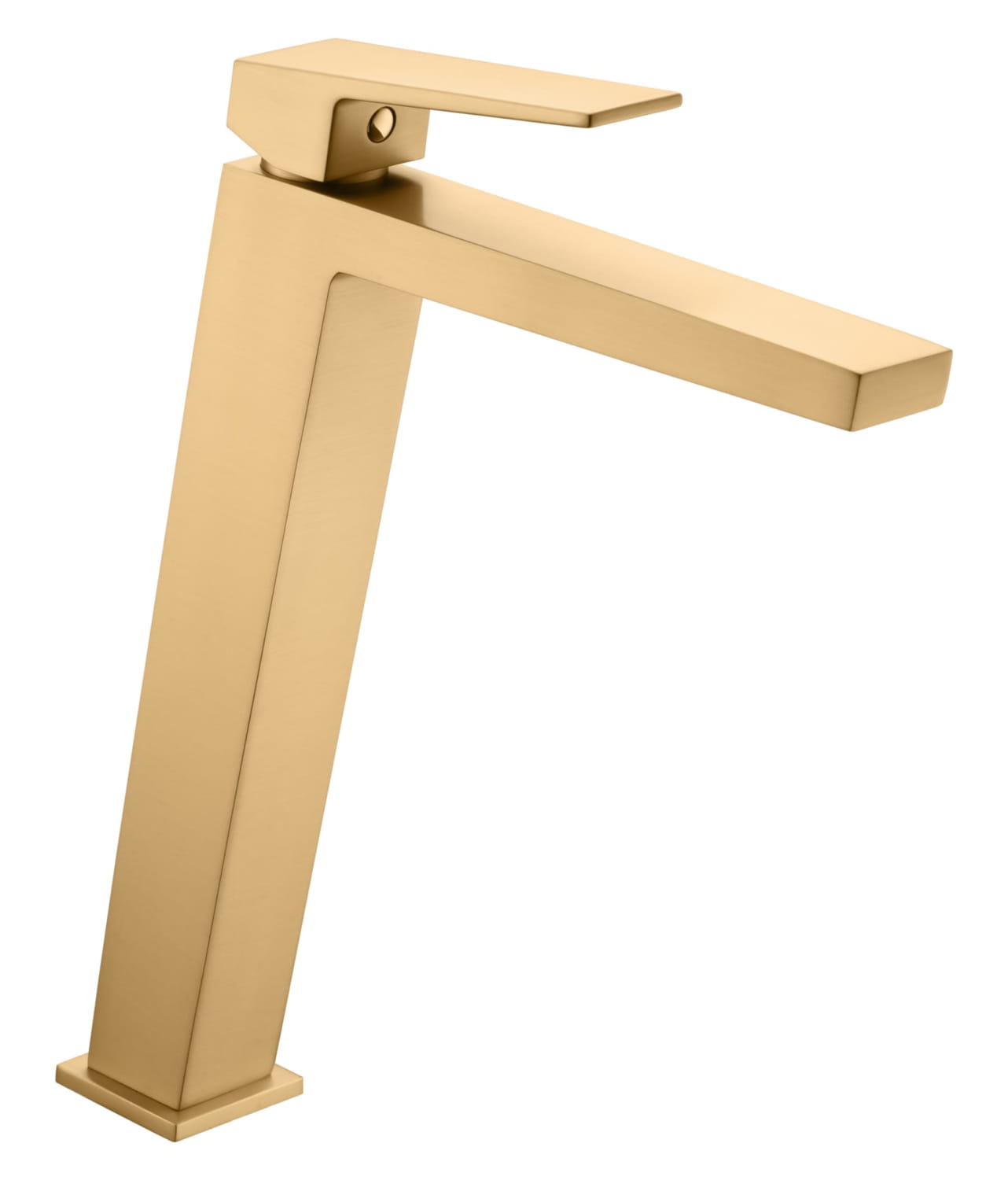 Monomando Lavabo Alto Art Oro Cepillado