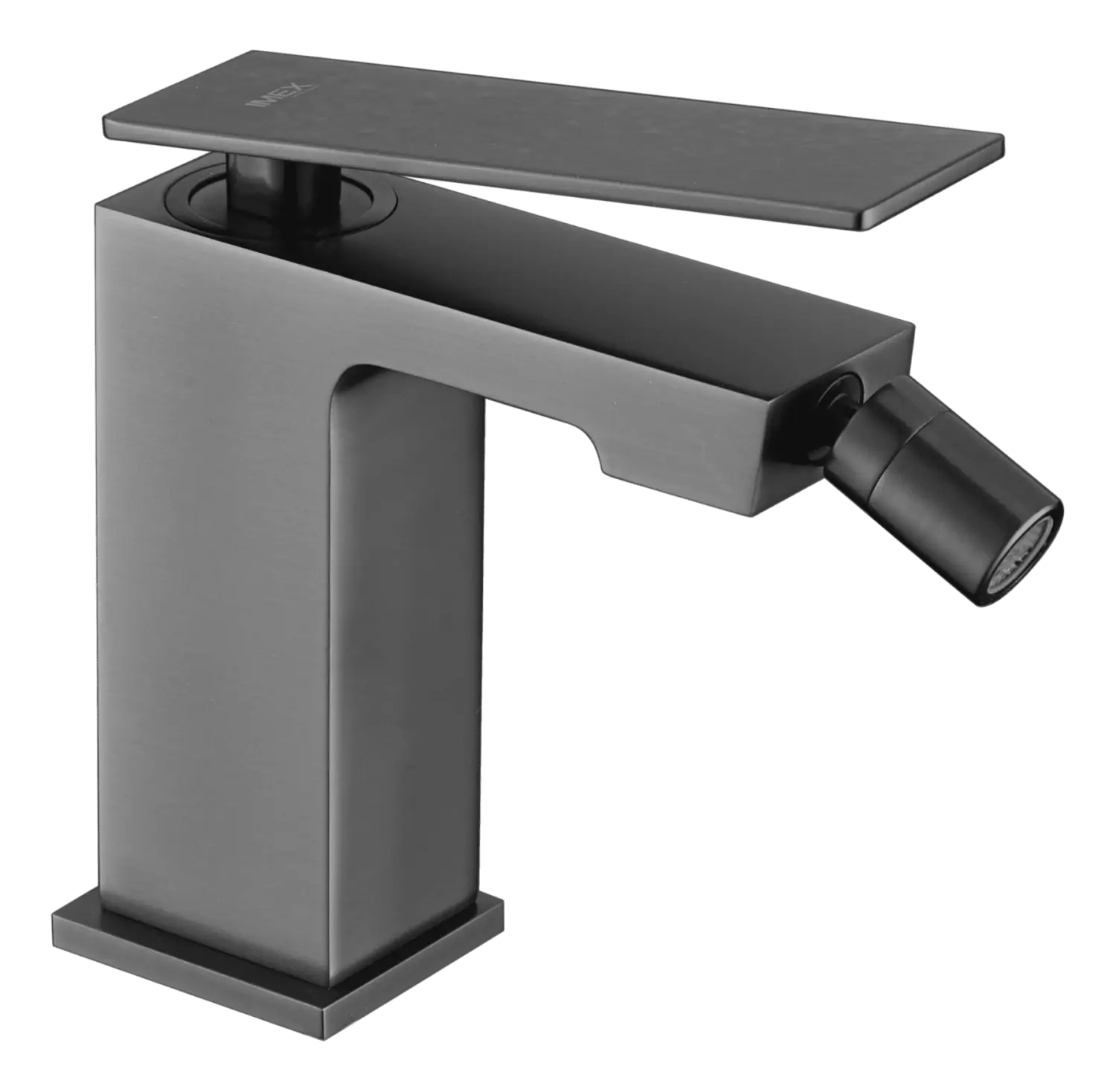 Monomando Bidé Pisa Black Gun Metal