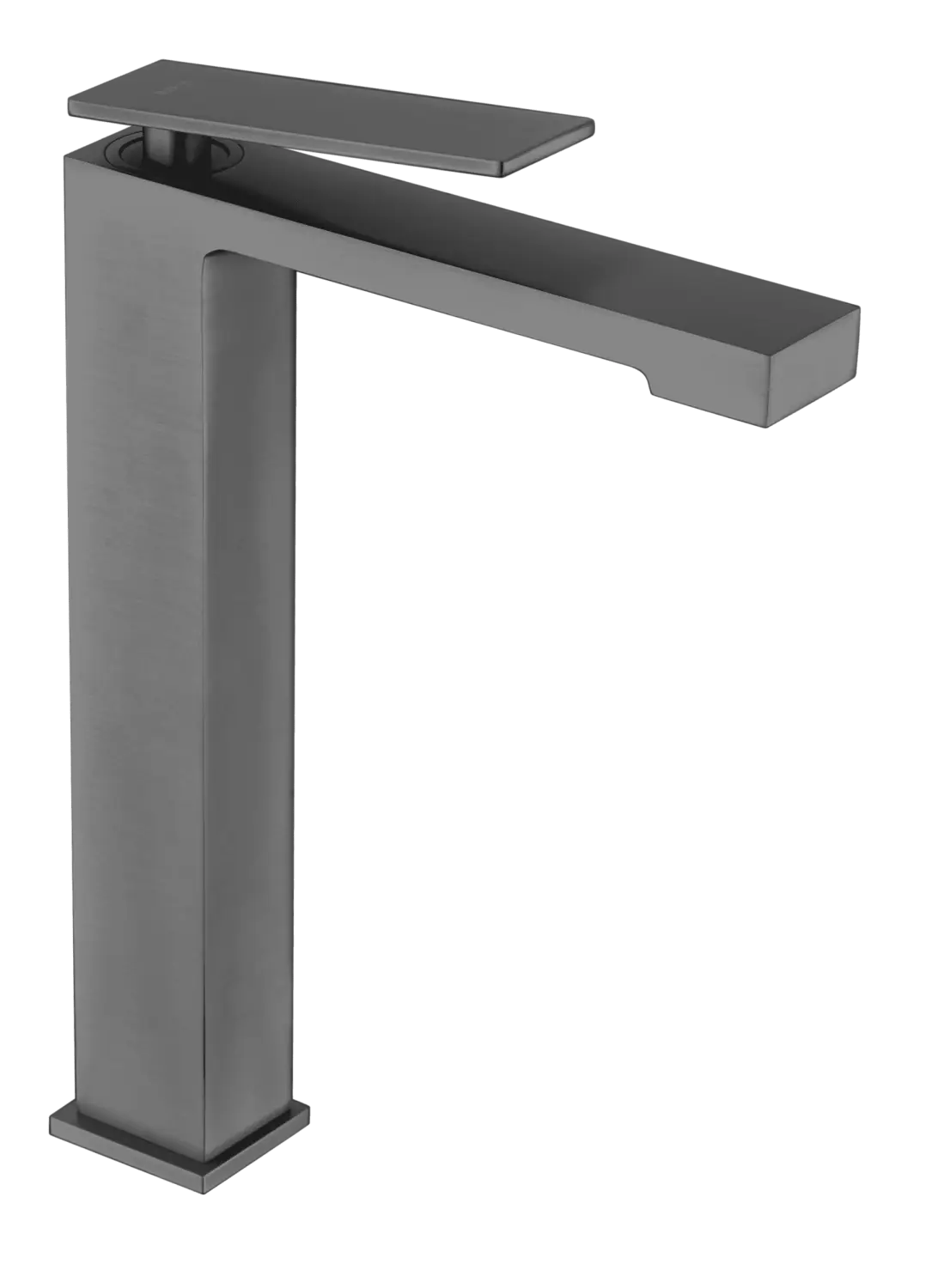 Monomando Lavabo Alto Pisa Negro Gun Metal