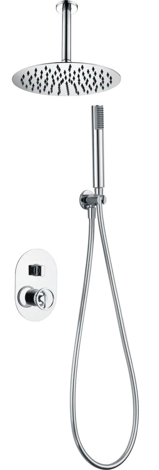 Conjunto Ducha Monomando Empotrado Vesubio