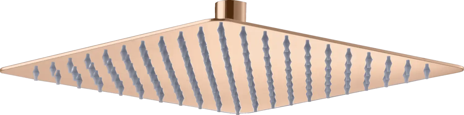 Rociador Cuadrado 20X20 Oro Rosa Brillo
