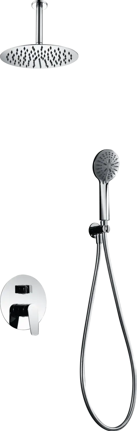 Conjunto De Ducha Empotrado Monomando Bruselas