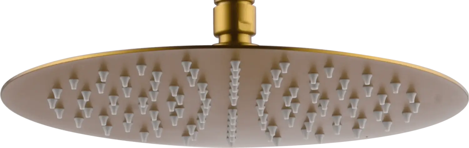 Rociador Redondo Ø20 Oro Cepillado