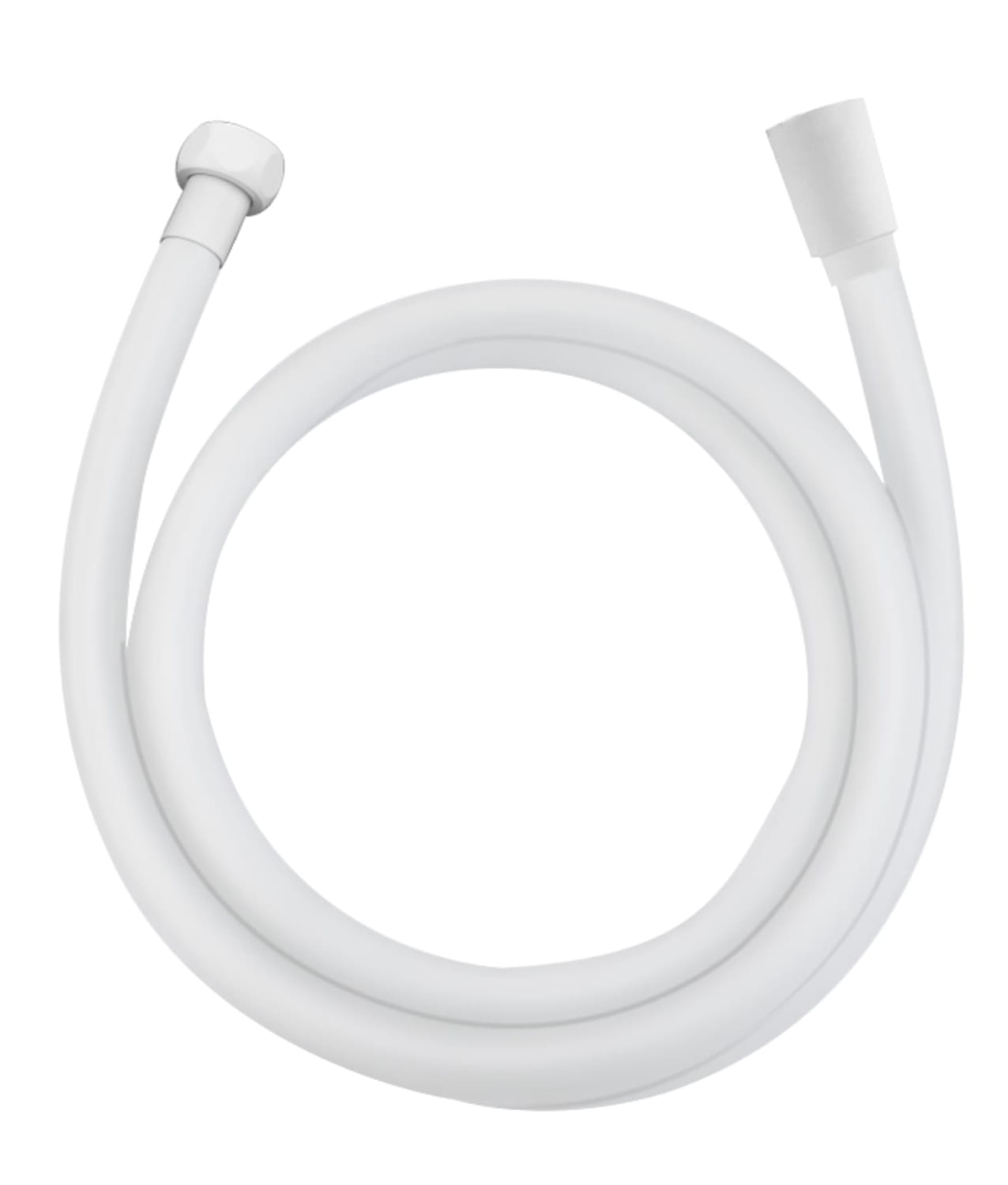 Flexo De Ducha Pvc 150Cm Blanco Mate