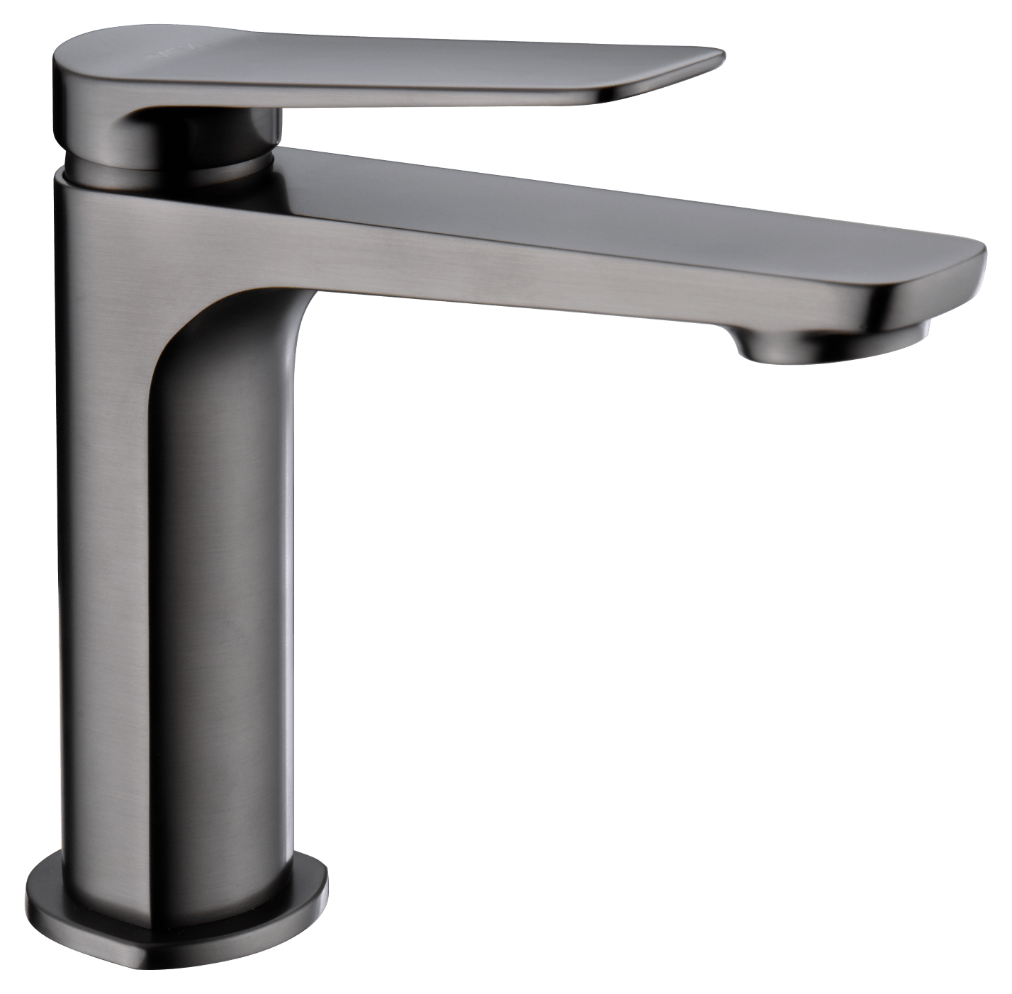 Monomando Lavabo Nápoles Negro Gun Metal