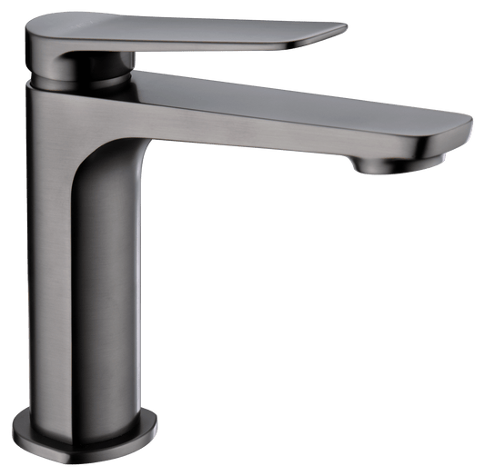 Monomando Lavabo Nápoles Negro Gun Metal