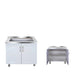 100cm double door stove